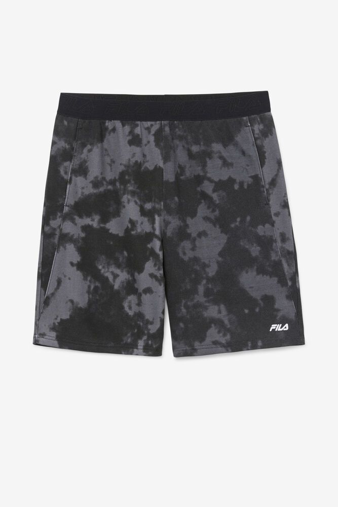 Fila Noxil Shorts Black - Mens - 61435ILHA